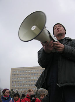 Z mítingu na Námestí slobody (17.11.2012)